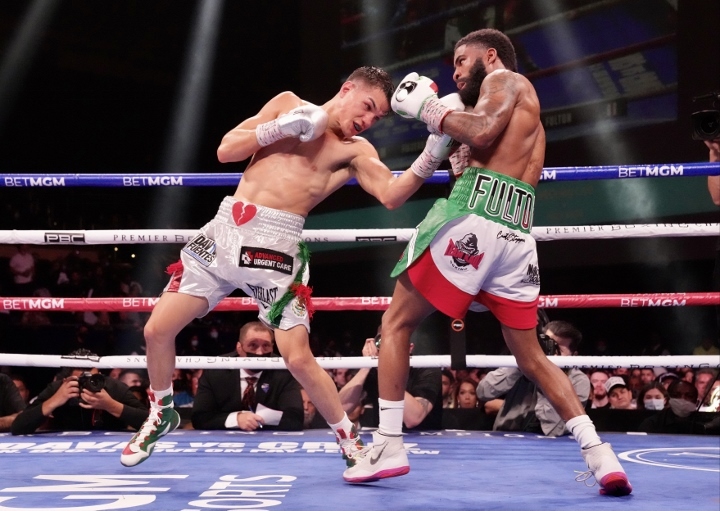 Photos Stephen Fulton Edges Brandon Figueroa In War To Unify WBC WBO 